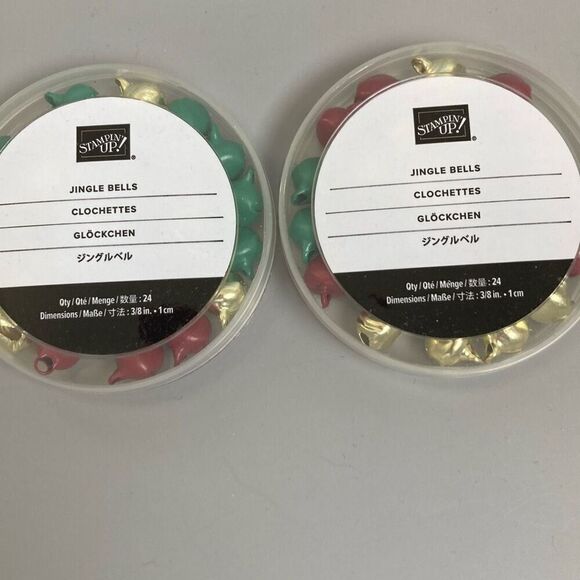 Stampin' Up! Jingles Bells 2 Packs of 24 NIP (K10)‎ - Picture 1 of 2